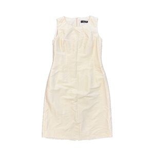 Trio New York Cream Silk Dress Size 8